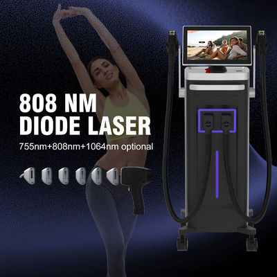 Analizator skóry i włosów Diodenlaser Laser Machine Laser Diodo 808 755 940 1064 4 Długości fali Diody Laser Hair Removal