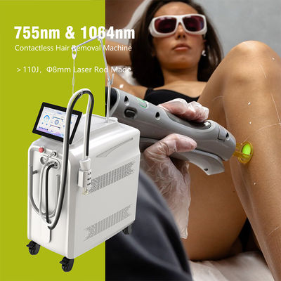Long Pulse 755 1064 Alex Laser Price Beauty Salon Use Alexandrite Laser Hair Removal Machine Nd Yag Laser Alexandrite For Sale