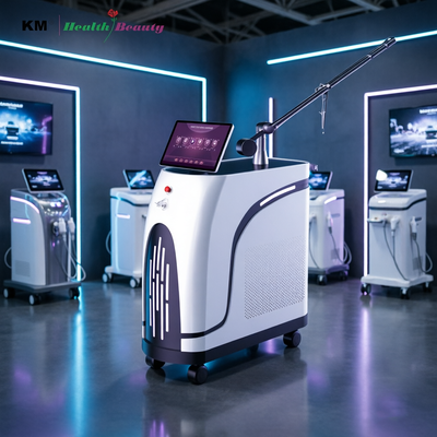 1600w Moc 1.2j 2.6j 532nm Zielony tatuaż Bezbolesna usunięcie włosów usunięcie tatuażu Laser pikosekundowy 1064nm 532nm Maszyna