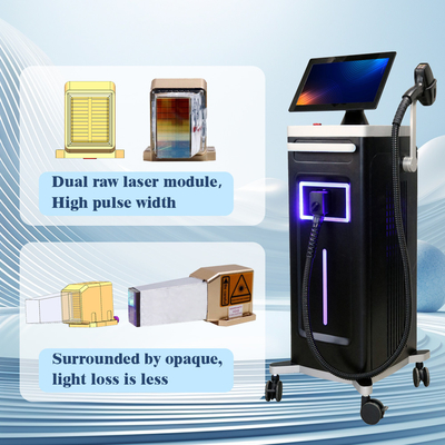 STANDING KM Wysokiej mocy 1600-2400W Laser Depilacji Diody 755/808/1064/940nm Z MDSAP