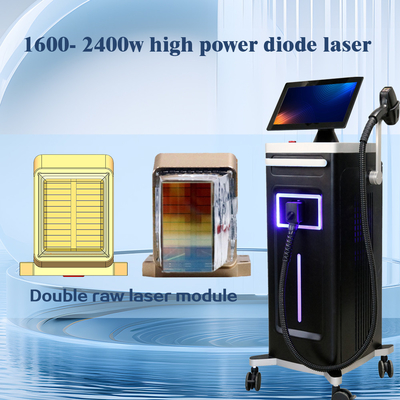 STANDING KM Wysokiej mocy 1600-2400W Laser Depilacji Diody 755/808/1064/940nm Z MDSAP