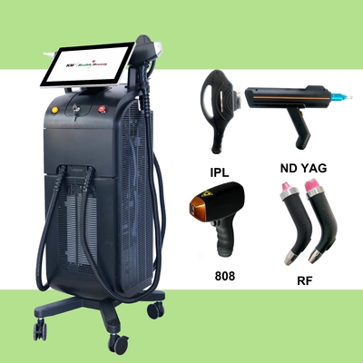 1000W 1200W 1600W Sprzęt do usuwania włosów laserowych z trzema falami diodowymi