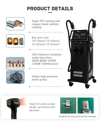 808nm 810nm 2 w 1 Diody Laser Depilation Machine Salon MDSAP zatwierdzony