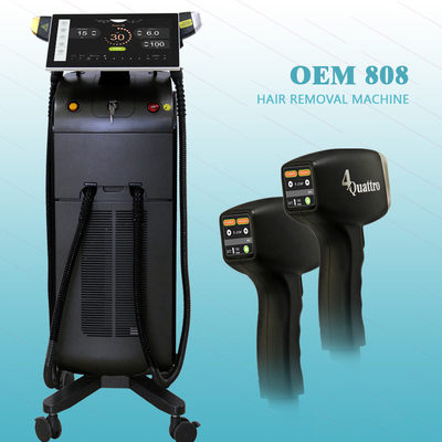 Profesjonalny 808nm Diod laser depilacji maszyna kosmetyczna z instrukcją treningową