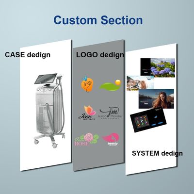 Użytkownikowi przyjazne urządzenie do usuwania włosów laserowych diodowych z zintegrowanym systemem chłodzenia w celu zmniejszenia zaczerwienienia i dyskomfortu skóry