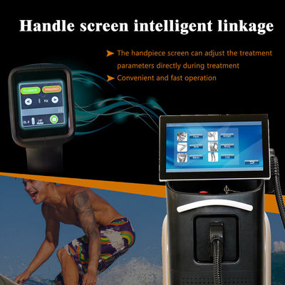 Ręczne urządzenie do usuwania włosów diodowego laserowego, które zapewnia szybką szybkość leczenia i bezpieczne działanie Idealne dla ośrodków dermatologicznych