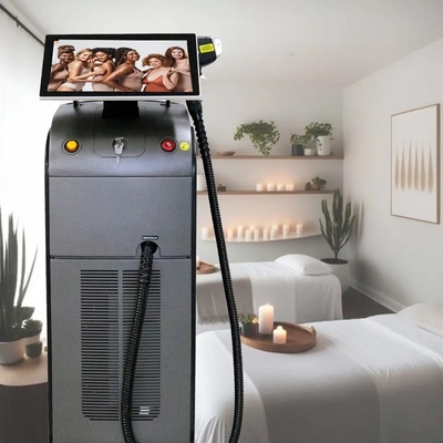 Oryginalny laser diodowy z tytanu 755/808/1064 Sprzedaż maszyny do usuwania włosów na trzy fale