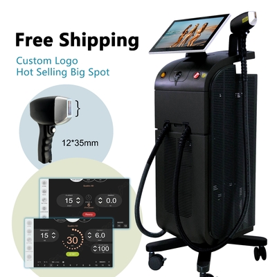600 USD Statek 1064nm 940 808 755 Diodowy laser usunięcie włosów Lód Platyna 755 808 1064 Diodowy laser z ISO CE ISO