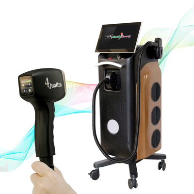 System superchłodzenia Diodowa laserowa maszyna do usuwania włosów laserowa tytanu 755/808/1064nm ICE