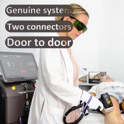 3 Długość fali 755/808/1064nm Diodowa maszyna do usuwania włosów laserowych na skórę typu I-VI