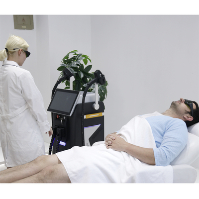 Lód medyczny Platyna 755nm 808nm 1064nm Stały laser Depilacja 808nm Diodowy laser