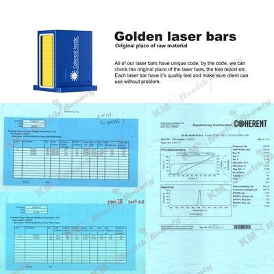 Maszyna do depilacji laserowej 3D 810Nm z dostosowaną obsługą i rozmiarem plam 15 * 27 mm