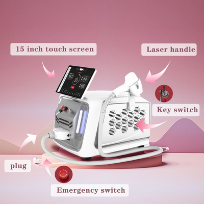Depilacja laserem diodowym 2000w 50% zniżka we wrześniu Promocja z 4 długości fal 808 755 940 1064nm