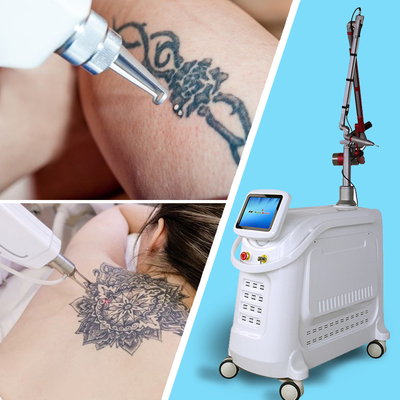 OEM ODM Niestandardowa maszyna do usuwania tatuaży laserowej w pikosekundzie z 15-calowym kolorowym ekranem dotykowym