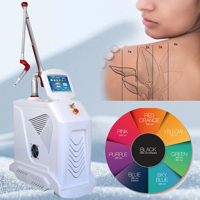1064nm Q Switched Nd Yag Laser Picosecond Maszyna do usuwania tatuaży