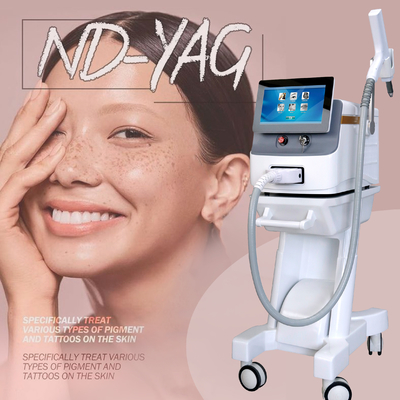Przenośna Picosecond Laser Machine 1064nm 532nm Pico Laser Tattoo Removal Machine