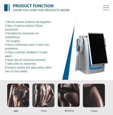 Elektromagnetyczna maszyna do stymulacji mięśni Nieinwazyjna RF Slim Beauty Machine 5000W Do odchudzania