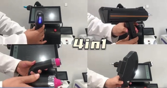 4 w 1 Multifunkcjonalna Maszyna Piękno Trójfalna Maszyna do Usuwania Włosów Laserowych