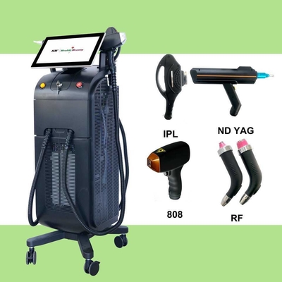 755nm 808nm 1064nm Wielofunkcyjna Maszyna Piękna Pico Nd YAG Laser Z Technologii RF
