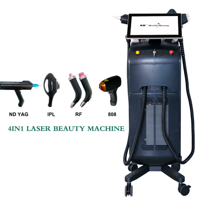 Komercyjna wielofunkcyjna maszyna kosmetyczna 755nm 808nm 1064nm do usuwania włosów laserowych IPL Opt
