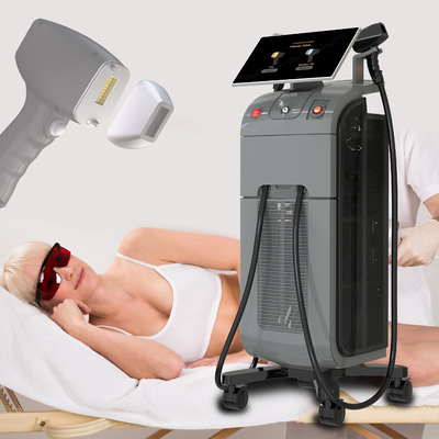 Wysokiej mocy laser o długości fali 3 755nm 808nm 1064nm przenośna diodowa maszyna do usuwania włosów laserowa