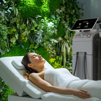 2025 Diod Laser Ice 3 Długość fali 755nm Laser Hair Removal 4 Długość fali Led Bezbolesny Diod Laser z CE ISO TUV